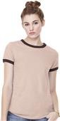 Bella+Canvas Womens Jersey Short Sleeve Ringer Tee Bella+Canvas Womens Jersey Short Sleeve Ringer Tee