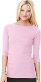 Bella+Canvas Womens Jersey 1/2 Sleeve Boatneck Tee Bella+Canvas Womens Jersey 1/2 Sleeve Boatneck Tee