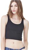 Bella+Canvas Womens Poly-Cotton Crop Tank Bella+Canvas Womens Poly-Cotton Crop Tank
