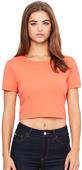 Bella+Canvas Womens Poly-Cotton Crop Tee Bella+Canvas Womens Poly-Cotton Crop Tee