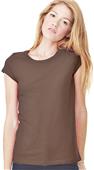 Bella Womens Sheer Jersey Short Sleeve T-Shirt Top Bella Womens Sheer Jersey Short Sleeve T-Shirt Top
