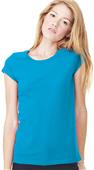 Bella Womens Sheer Jersey Short Sleeve T-Shirt Top Bella Womens Sheer Jersey Short Sleeve T-Shirt Top