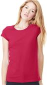Bella Womens Sheer Jersey Short Sleeve T-Shirt Top Bella Womens Sheer Jersey Short Sleeve T-Shirt Top