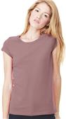 Bella Womens Sheer Jersey Short Sleeve T-Closeout