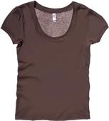 Bella Women Jersey Scoop Neck T-Shirt Top Bella Women Jersey Scoop Neck T-Shirt Top
