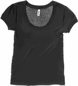 Bella Women Jersey Scoop Neck T-Shirt Top Bella Women Jersey Scoop Neck T-Shirt Top