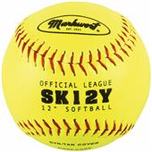 Markwort SK12-Y 12" Synthetic Leather Softballs Markwort SK12-Y 12" Synthetic Leather Softballs