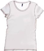 Bella Womens Tissue Short Sleeve T-Shirt Top Bella Womens Tissue Short Sleeve T-Shirt Top