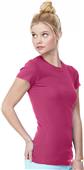 Bella+Canvas Women Sheer Mini Rib Short Sleeve Tee Bella+Canvas Women Sheer Mini Rib Short Sleeve Tee