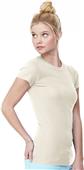 Bella+Canvas Women Sheer Mini Rib Short Sleeve Tee Bella+Canvas Women Sheer Mini Rib Short Sleeve Tee