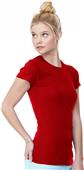 Bella+Canvas Women Sheer Mini Rib Short Sleeve Tee Bella+Canvas Women Sheer Mini Rib Short Sleeve Tee