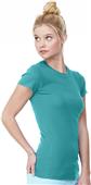 Bella+Canvas Women Sheer Mini Rib Short Sleeve Tee Bella+Canvas Women Sheer Mini Rib Short Sleeve Tee