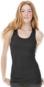Bella+Canvas Womens Sheer Mini Rib Racerback Tank Bella+Canvas Womens Sheer Mini Rib Racerback Tank