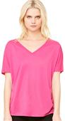 Bella+Canvas Flowy Simple V-Neck Tee Bella+Canvas Flowy Simple V-Neck Tee