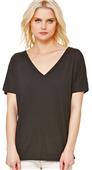 Bella+Canvas Flowy Simple V-Neck Tee Bella+Canvas Flowy Simple V-Neck Tee