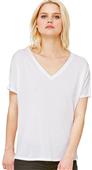 Bella+Canvas Flowy Simple V-Neck Tee Bella+Canvas Flowy Simple V-Neck Tee