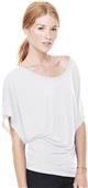 Bella+Canvas Womens Flowy Draped Sleeve Dolman Tee Bella+Canvas Womens Flowy Draped Sleeve Dolman Tee