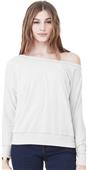Bella+Canvas Flowy Long Sleeve Off Shoulder Tee Bella+Canvas Flowy Long Sleeve Off Shoulder Tee