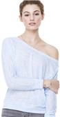 Bella+Canvas Flowy Long Sleeve Off Shoulder Tee Bella+Canvas Flowy Long Sleeve Off Shoulder Tee