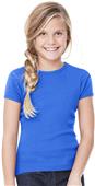 Bella+Canvas Girl's Baby Rib Short Sleeve Tee Bella+Canvas Girl's Baby Rib Short Sleeve Tee