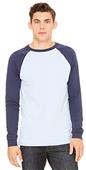 Bella+Canvas Men's Jersey Long Sleeve Baseball Tee Bella+Canvas Men's Jersey Long Sleeve Baseball Tee
