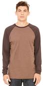 Bella+Canvas Men's Jersey Long Sleeve Baseball Tee Bella+Canvas Men's Jersey Long Sleeve Baseball Tee