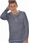 Bella+Canvas Men's Jersey Long Sleeve Henley Bella+Canvas Men's Jersey Long Sleeve Henley