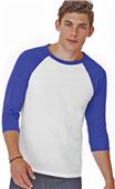 Bella+Canvas Unisex 3/4 Sleeve Baseball Tee Bella+Canvas Unisex 3/4 Sleeve Baseball Tee