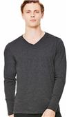 Bella+Canvas Men's Long Sleeve V-Neck Tee Bella+Canvas Men's Long Sleeve V-Neck Tee