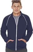 Bella+Canvas Men's Piped Fleece Jacket Bella+Canvas Men's Piped Fleece Jacket