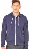 Bella+Canvas Poly-Cotton Fleece Full-Zip Hoodie Bella+Canvas Poly-Cotton Fleece Full-Zip Hoodie