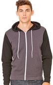 Bella+Canvas Poly-Cotton Fleece Full-Zip Hoodie Bella+Canvas Poly-Cotton Fleece Full-Zip Hoodie
