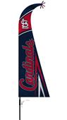 BSI MLB St. Louis Cardinals Feather Flag