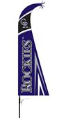 BSI MLB Colorado Rockies Feather Flag