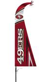 BSI NFL San Francisco 49er's Feather Flag
