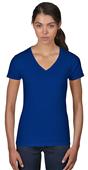 Anvil Women's Missy Fit Fashion V-Neck SS Tee Anvil Women's Missy Fit Fashion V-Neck SS Tee