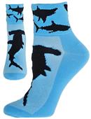 Red Lion Zany Maneater Performance Qtr Crew Socks Red Lion Zany Maneater Performance Qtr Crew Socks