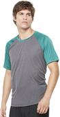 Alo Sport Mens Performance Short Sleeve Raglan Tee Alo Sport Mens Performance Short Sleeve Raglan Tee