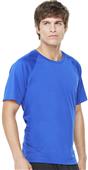 Alo Sport Mens Performance Short Sleeve Raglan Tee Alo Sport Mens Performance Short Sleeve Raglan Tee