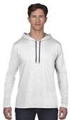 Anvil Adult Long Sleeve Unlined Hooded Tee Anvil Adult Long Sleeve Unlined Hooded Tee