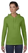 Anvil Women's Missy Fit Long Sleeve Hooded Tee Anvil Women's Missy Fit Long Sleeve Hooded Tee
