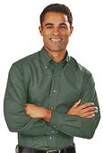 Van Heusen Men's LS Relaxed Fit Button Up Shirt