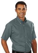 Van Heusen Men's Short Sleeve Blended Oxford Shirt Van Heusen Men's Short Sleeve Blended Oxford Shirt