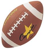 Champion Sports Pee Wee Size Rubber Footballs Champion Sports Pee Wee Size Rubber Footballs