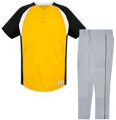 Gravity Two-Button Baseball Jersey Uniform Kits Gravity Two-Button Baseball Jersey Uniform Kits