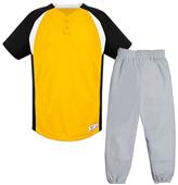 Gravity Two-Button Baseball Jersey Uniform Kits