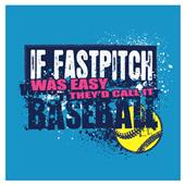 Image Sport If Fastpitch was Easy... T-Shirt