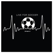 Image Sport Soccer Heartbeat T-Shirt