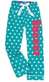 Image Sport Soccer Polka Dot Flannel Pants