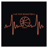 Image Sport Basketball Heartbeat T-Shirt